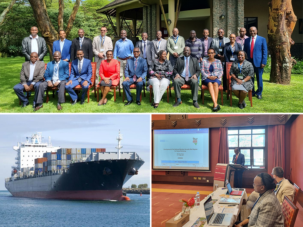 Soutenir le Kenya dans l’élaboration d’un registre national des risques en matière de sûreté maritime