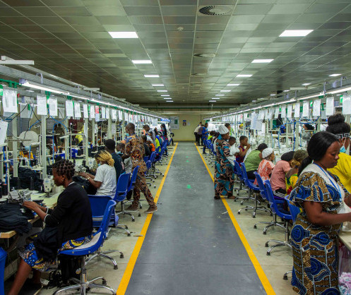 Le gouvernement béninois et la Banque africaine de développement initient au profit des acteurs de la chaîne de valeur textile une visite du parc textile de la zone Industrielle de Glo-Djigbé