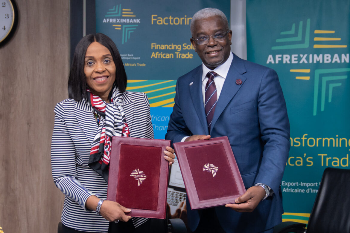 Afreximbank accorde une ligne de crédit d’affacturage de 15 millions d’euros à la Banque postale du Congo