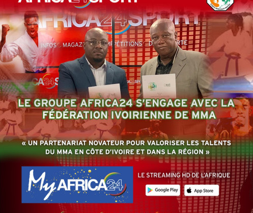 Le Groupe Africa24 s’engage avec la Fédération Ivoirienne de Arts Martiaux Mixtes (MMA)