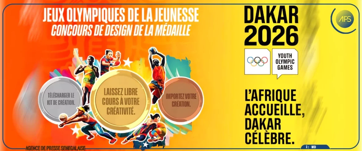Dakar 2026 : le Comité International Olympique invite à concevoir les médailles des Jeux Olympiques de la Jeunesse