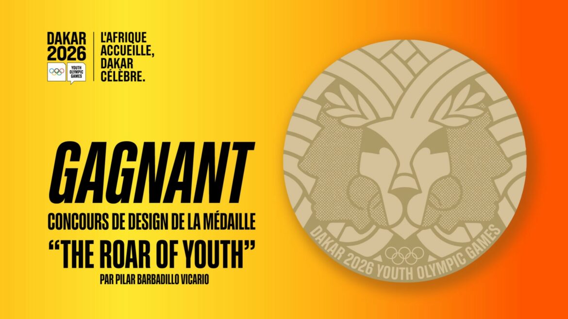 Le motif retenu pour les médailles des Jeux Olympiques de la Jeunesse de Dakar 2026 est dévoilé