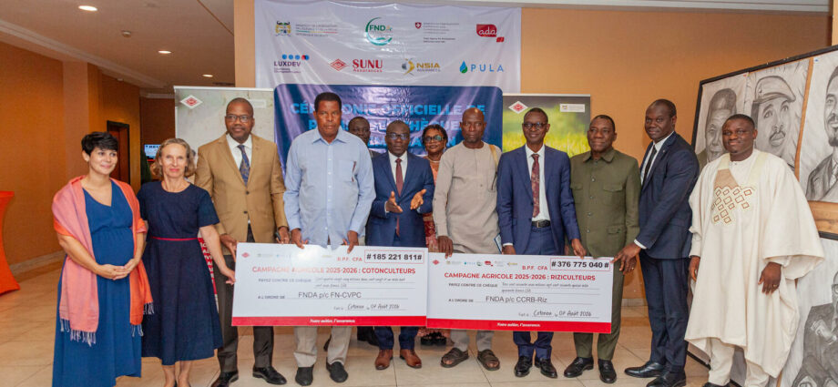 Assurance agricole : 561,8 millions de Franc de la Communauté Financière Africaine (FCFA) pour protéger les producteurs face aux aléas climatiques