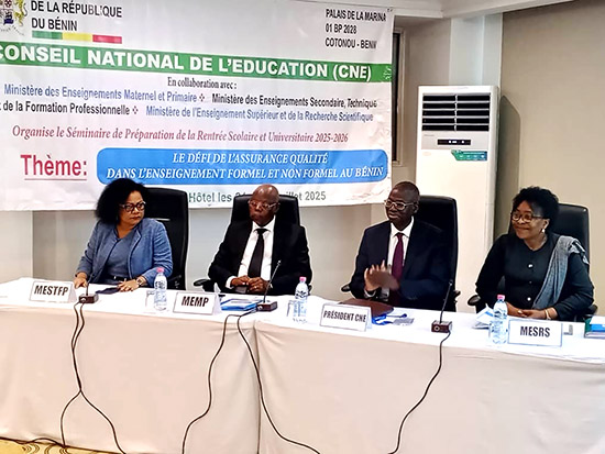 Clôture de la 3ᵉ session du Conseil national de l’éducation (CNE) : Cap sur le renforcement des filières scientifiques et technologiques